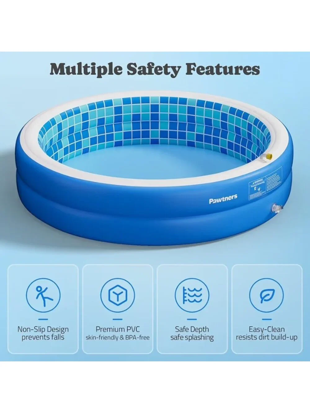 Inflatable Pool Kids Splash Pad 64